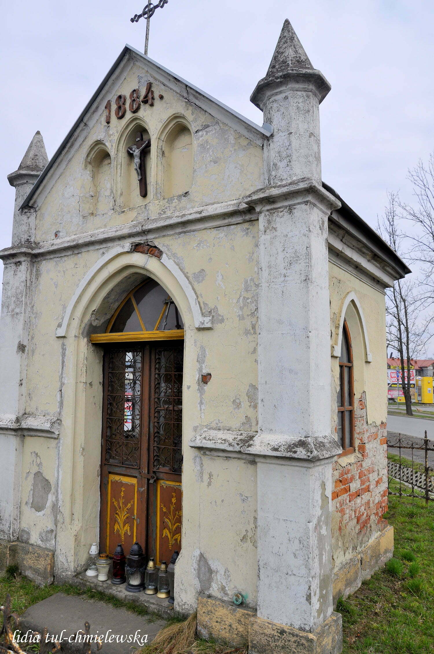 Kapliczka przy drodze do Sanoka / fot. Lidia Tul-Chmielewska