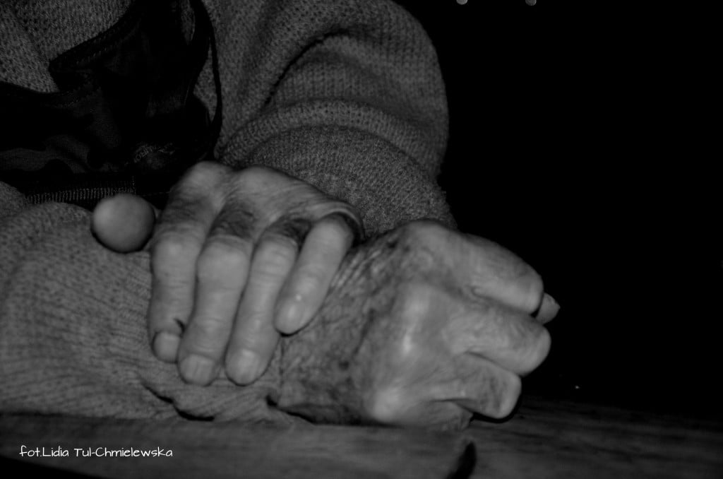 Tymi rękoma budował życie swoje w Bieszczadach / fot. Lidia Tul-Chmielewska