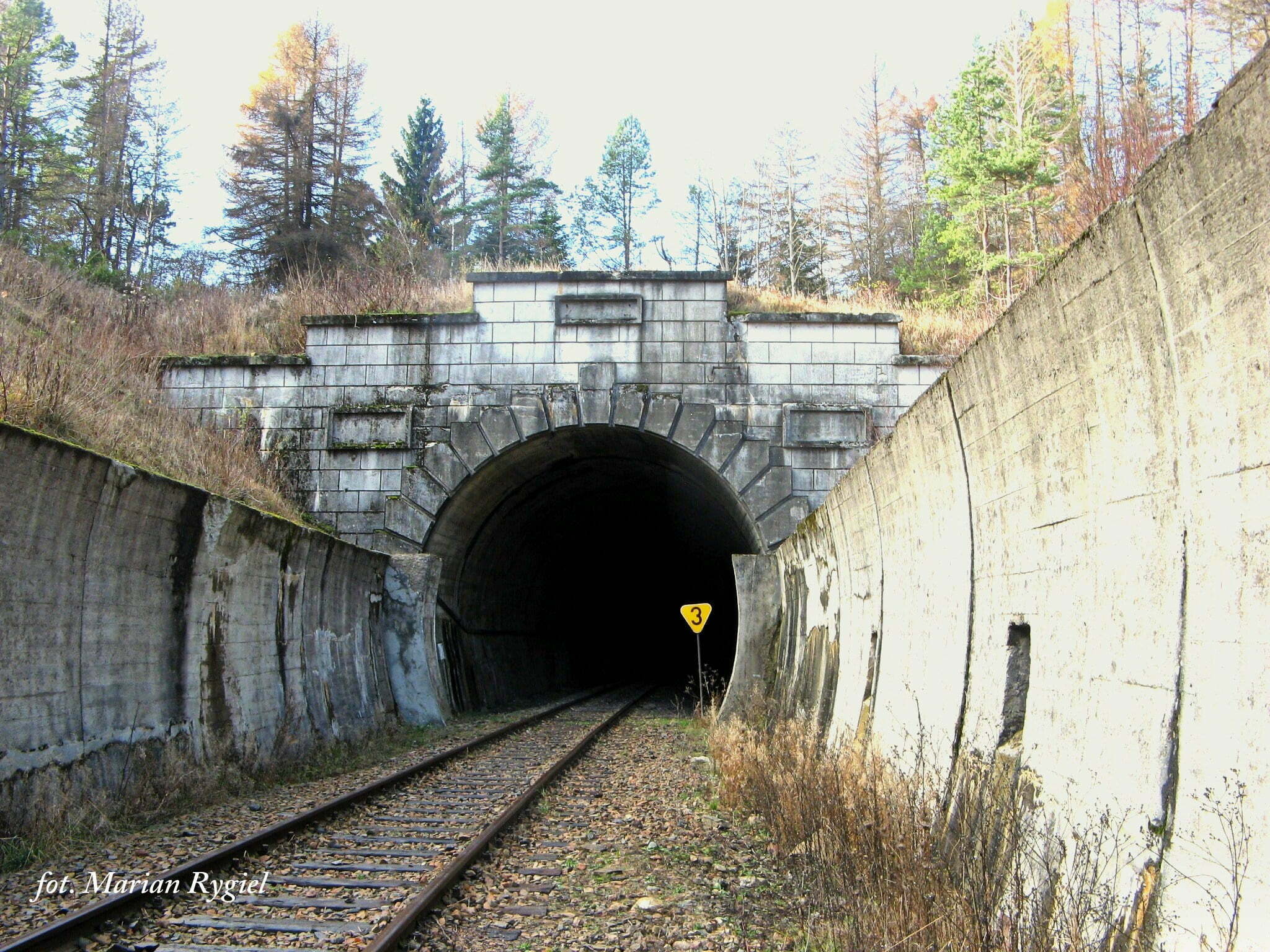 Tunel w Łupkowie / fot. Marian Rygiel