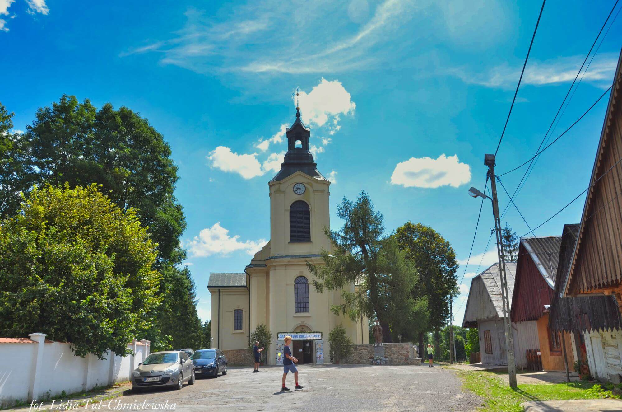 Zabytkowy kościół barokowy Jaśliska / fot. Lidia Tul-Chmielewska