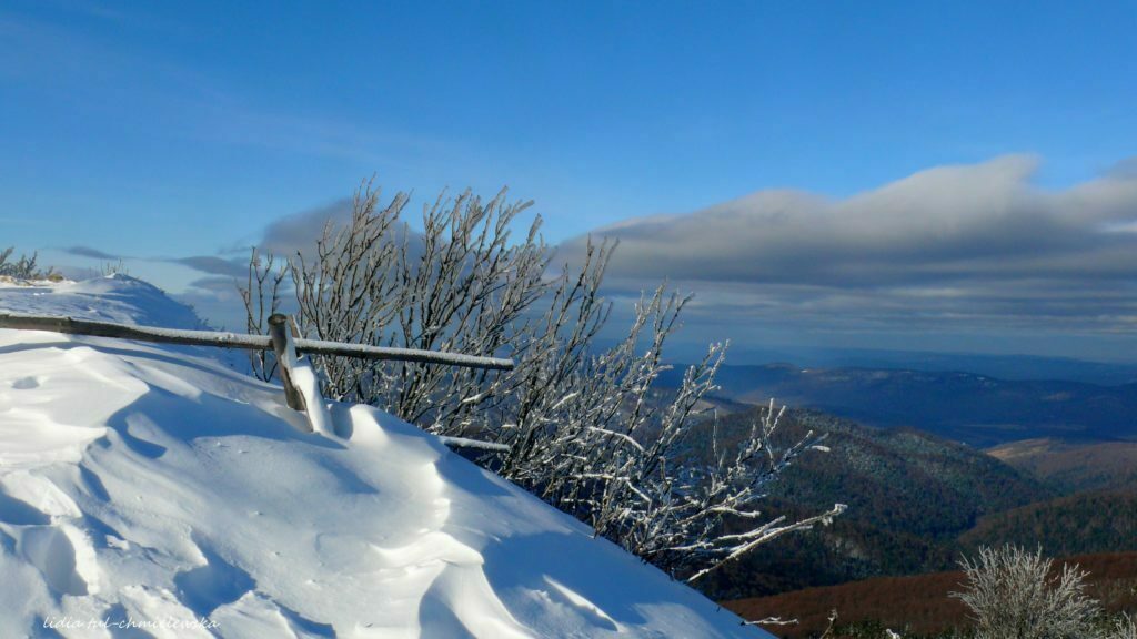 Piękno zimowych Bieszczad fot. Lidia Tul-Chmielewska