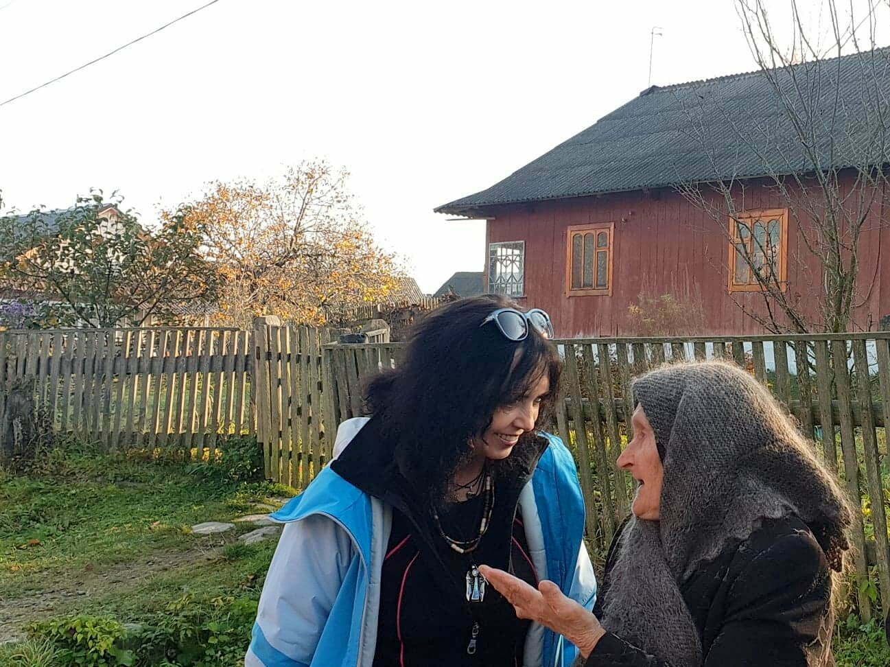 Rozmowy z mieszkańcami zakarpackiej wsi .arch. Lidia Tul-Chmielewska