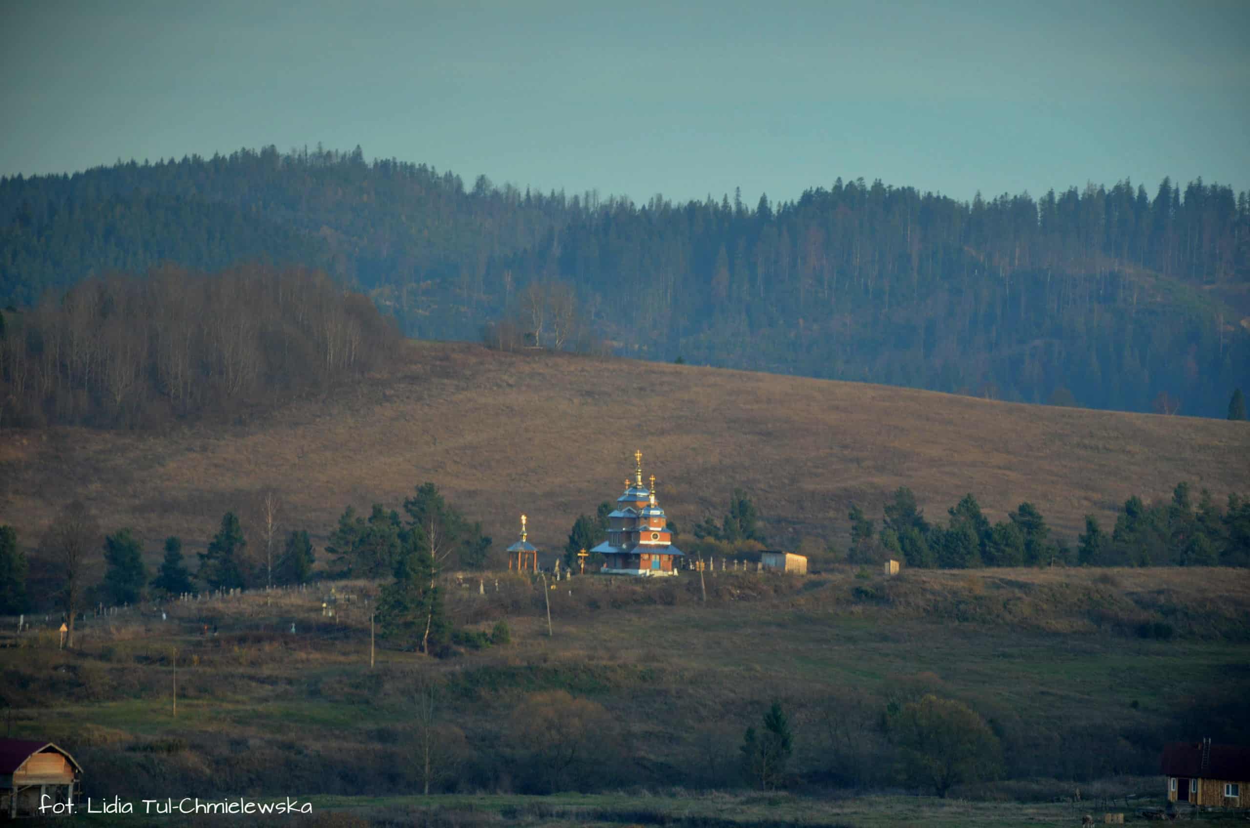 Złoto kopuł na ukraińskich wsiach fot. Lidia Tul-Chmielewska
